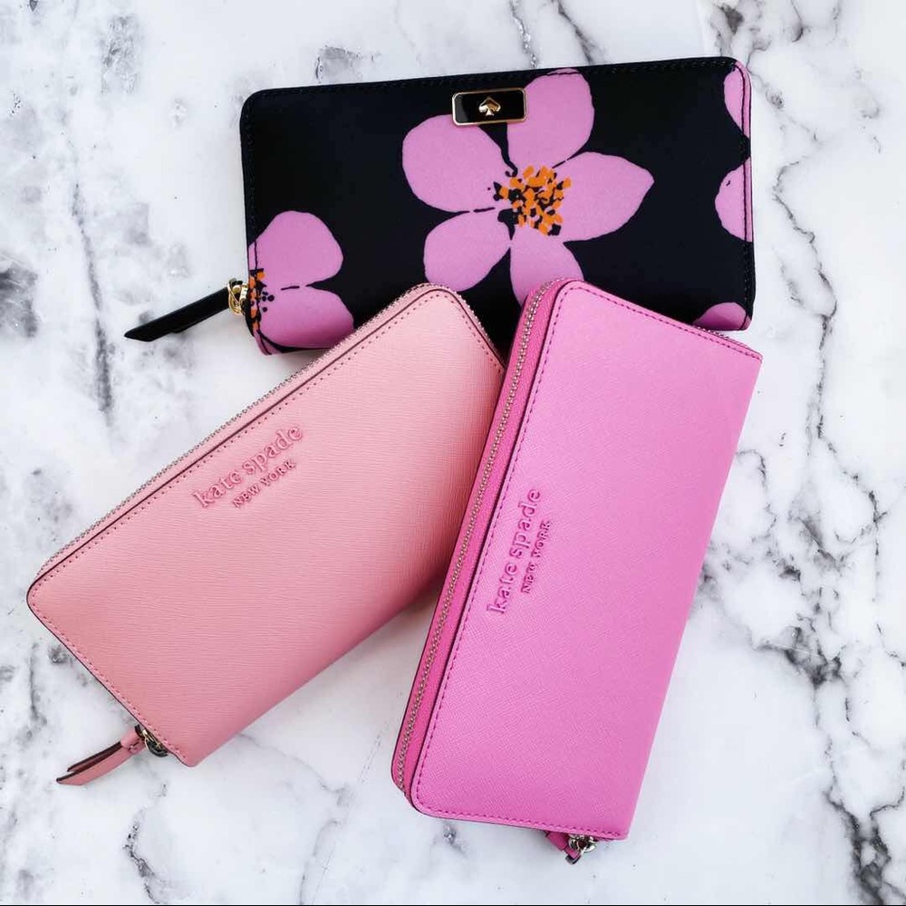 Gaby’sBags💕-NWT Kate Spade Large Wallet Pick One - Picture 1 of 8